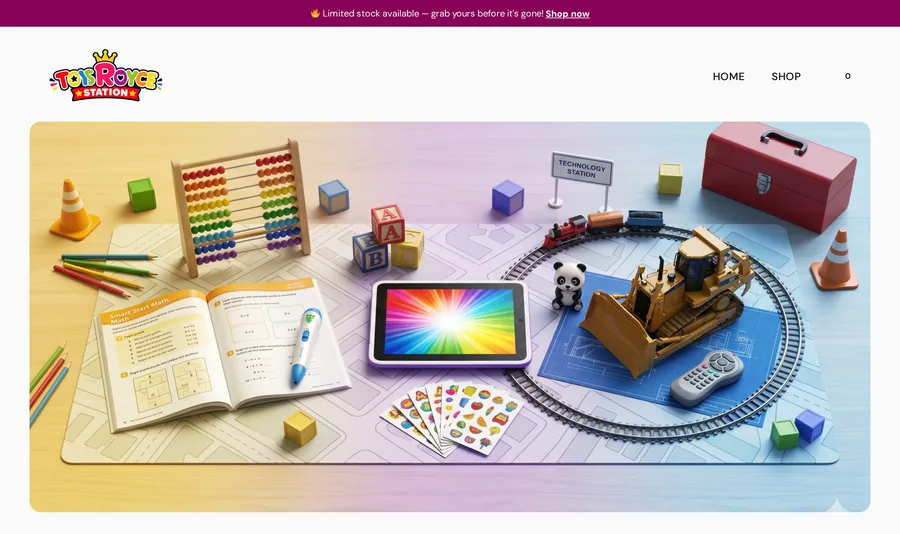 Toys Royce website — children's toy store Malaysia